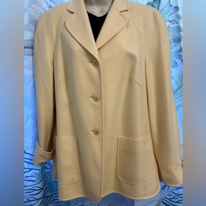ESCADA Cashmere & Silk Jacket — Piacenza Exclusive Fabric —44